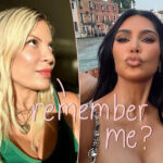 Tori Spelling Says 'Old Friend' Kim Kardashian's Bodyguard Blocked Her From Saying Hi While Trick Or Treating!