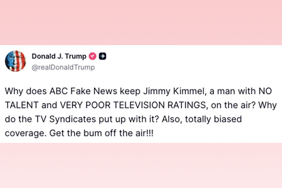 Trump responds after Jimmy Kimmel's 'Hurricane Epstein' comments