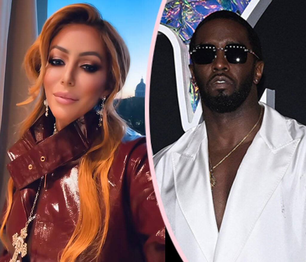 Aubrey O'Day Hospitalized After DISTURBING Diddy Revelations Made Her 'Extremely Sick' -- Details