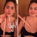 Chrissy Teigen Is Toothless Now -- LOOK!