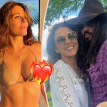 Elizabeth Hurley Shares Intimate Photo With Billy Ray Cyrus In Lingerie! LOOK!