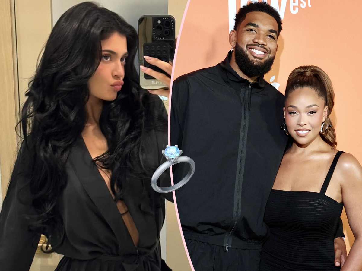 Kylie Jenner Reacts After Jordyn Woods Gets Engaged To Karl-Anthony Towns! LOOK! - Perez Hilton
