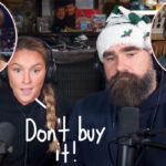 Kylie Kelce Calls Travis Out About His Claim He's Never Argued With Taylor Swift: 'You're Joking, Right?'