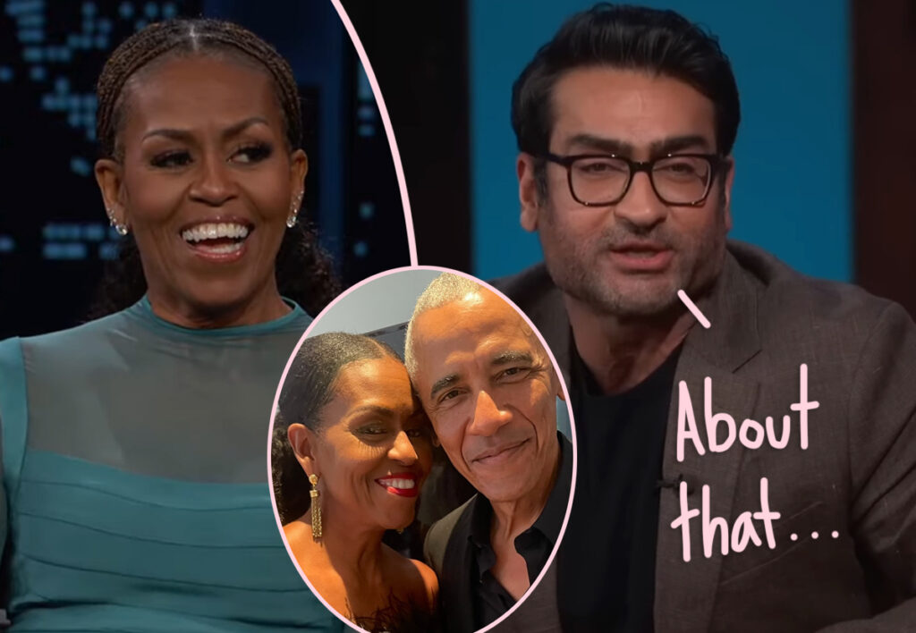 Marvel Star Kumail Nanjiani Finally Addresses Wild Rumor That He Had Affair With Michelle Obama! 