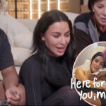 Kim Kardashian Breaks Down After Failing Bar Exam -- Watch The Tender Moment As Saint West Consoles Her!