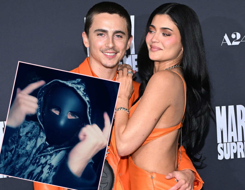 Timothée Chalamet Seemingly Squashes Alter Ego Rumors As He Appears On New EsDeeKid Song -- Which Includes A Kylie Jenner Shout Out!