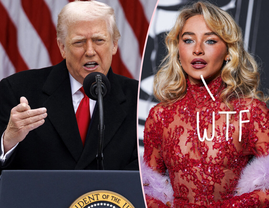 White House Calls Sabrina Carpenter 'Stupid' After She Slams 'Evil' Trump Admin Propaganda For Using Her Music To Push 'Inhumane Agenda'