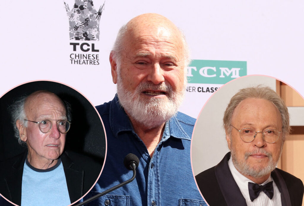 Larry David & Billy Crystal Visit Home Of Murdered Friend Rob Reiner & His Wife Following Brutal Slayings