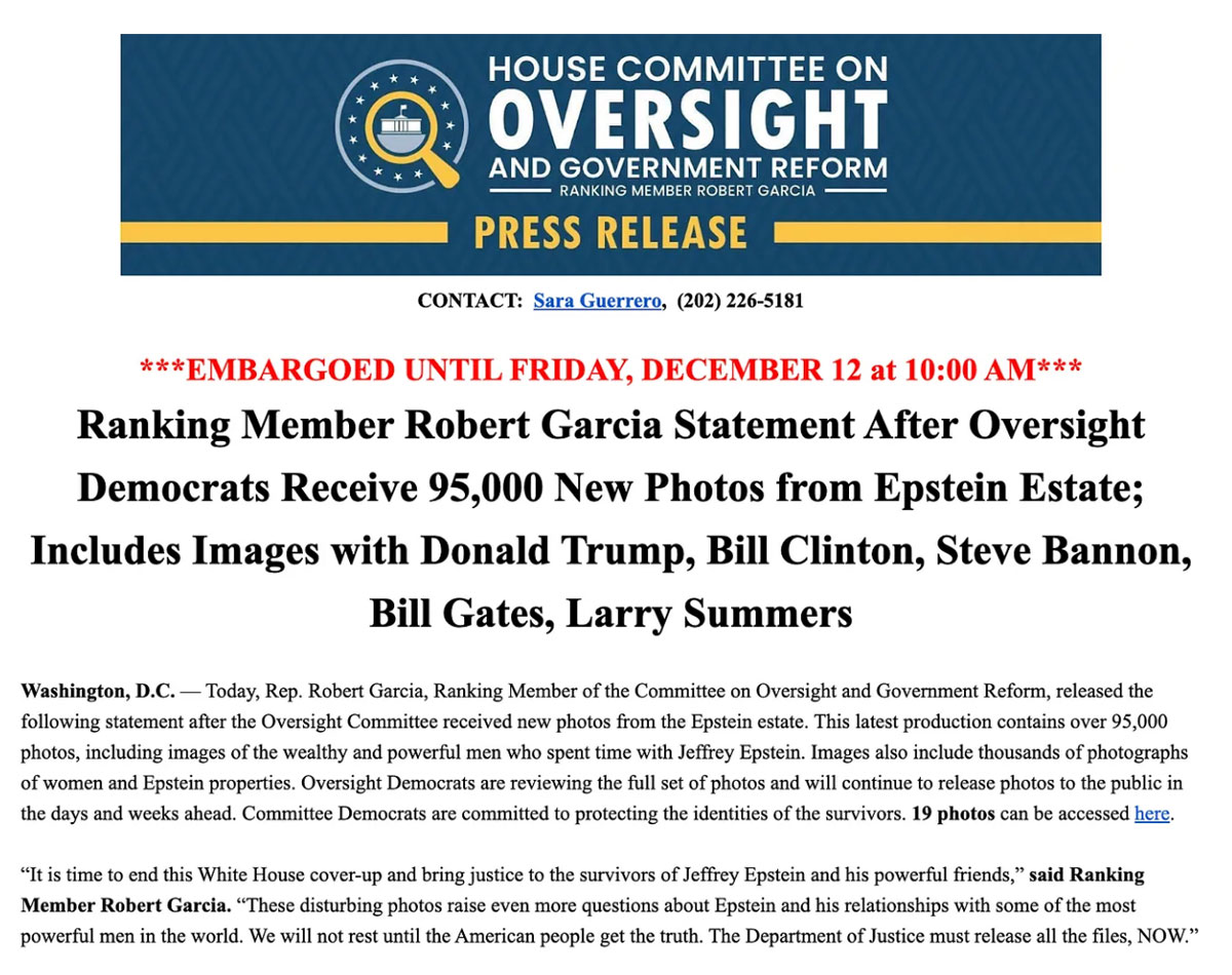 Donald Trump With A Jeffrey Epstein Survivor & His ‘HUGE’ Condom, Bill Clinton, & MORE Exposed In New Photo Dump!