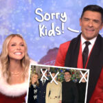 Kelly Ripa & Mark Consuelos' Kids 'Very Slighted' After Getting Cut From Christmas Card -- Here's Why They Did It!