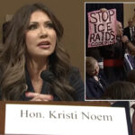 Watch Kristi Noem Get Confronted By A Priestly Protestor: 'Stop ICE Raids! The Power Of Christ Compels You!'