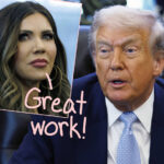 ICE Queen Kristi Noem Claims Donald Trump 'Kept The Hurricanes Away' -- Yeah, Sure, That's How That Works