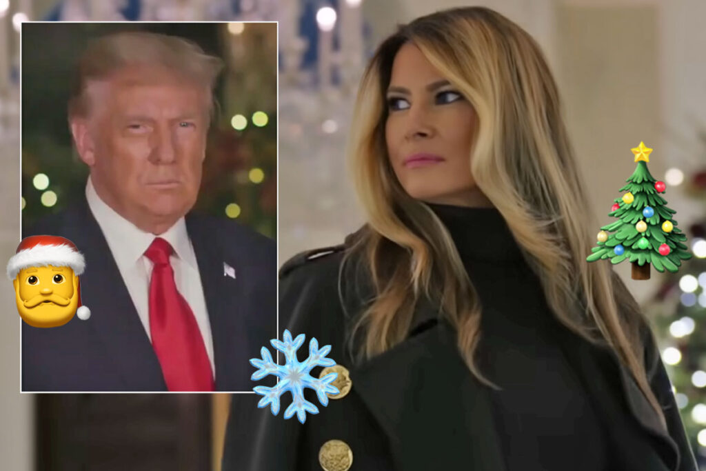 Melania Trump Debuts ‘Home Is Where The Heart Is’ White House Christmas Decor -- Social Media Reacts!