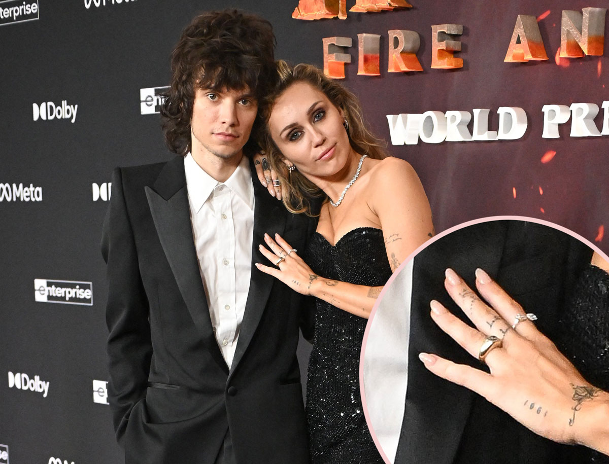 Is Miley Cyrus Engaged To Maxx Morando!? She Steps Out With Ring On THAT Finger!