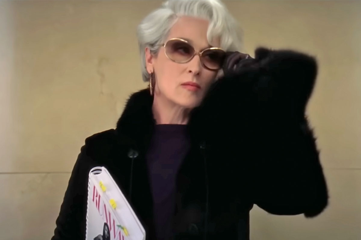 Miranda Priestly based on Anna Wintour