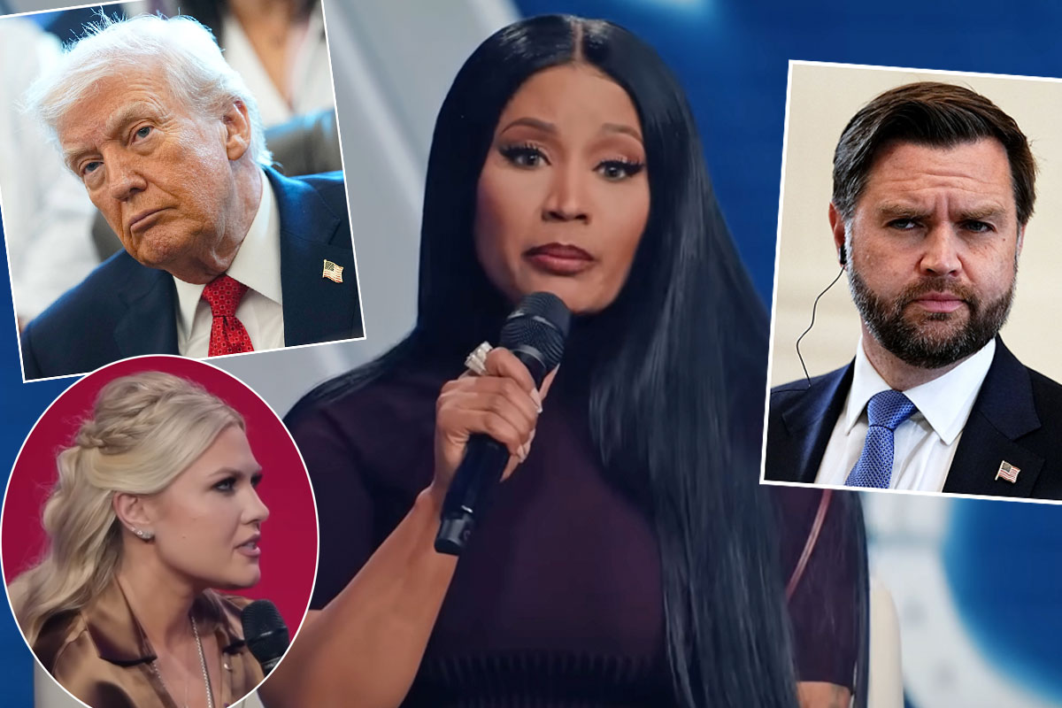 Nicki Minaj Goes Full MAGA! The Rapper Praises Trump With Erika Kirk, Reaffirms Anti-Trans Views, And Shockingly Labels JD Vance ‘Assassin’ – WATCH!