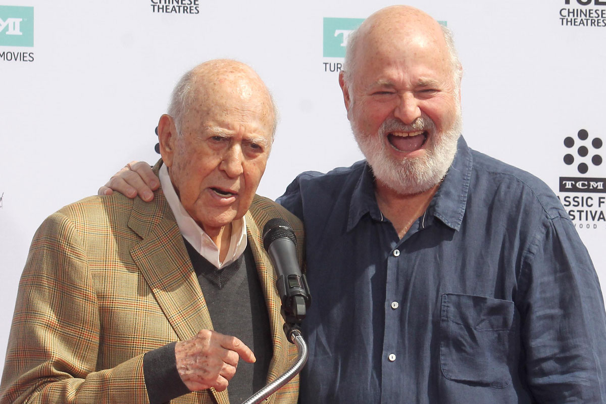 Rob and Carl Reiner