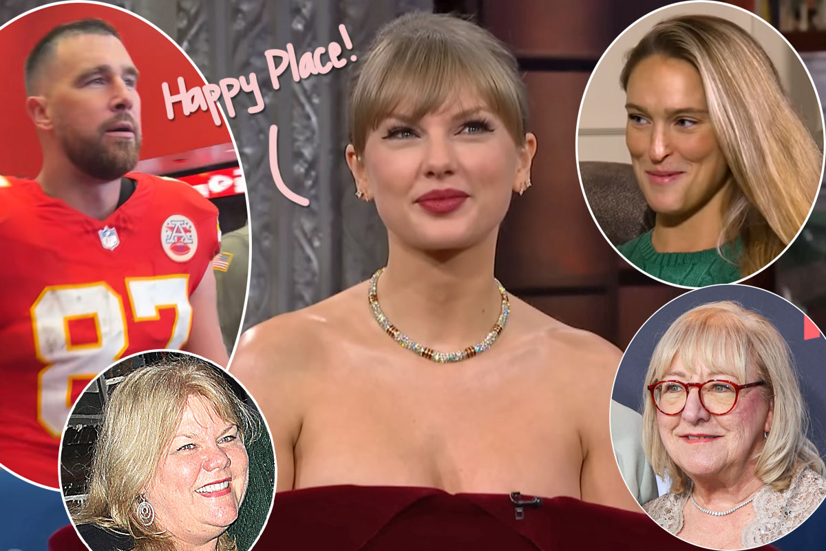 Taylor Swift Spends Birthday Weekend On Aunt Duty With Kylie Kelce & Family At Travis' Football Game! Look!