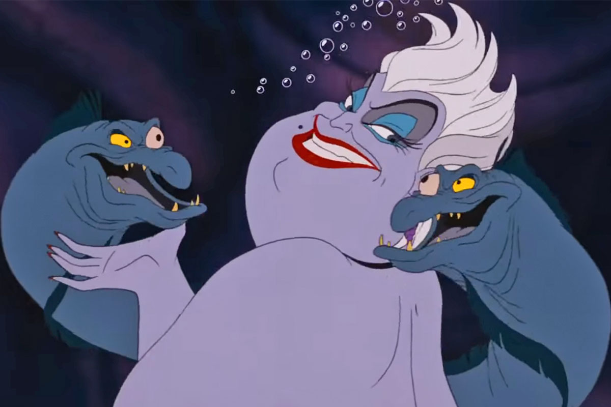 Ursula the Sea Witch The Little Mermaid based on Divine