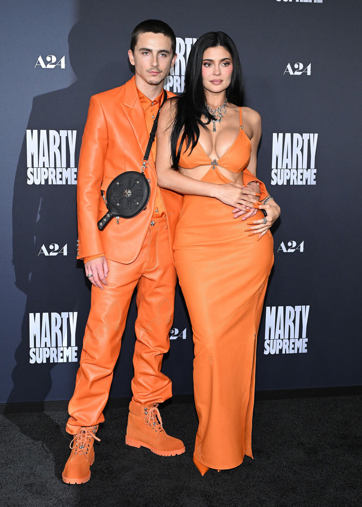 Kylie Jenner & Timothée Chalamet Shut Down Breakup Rumors By Twinning On The Marty Supreme Premiere Red Carpet! 