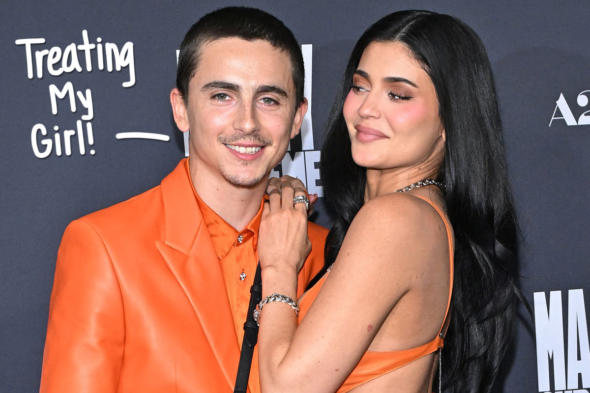 Timothée Chalamet Teases Extravagant Christmas Present For Kylie Jenner And Pokes Fun At Her Nails