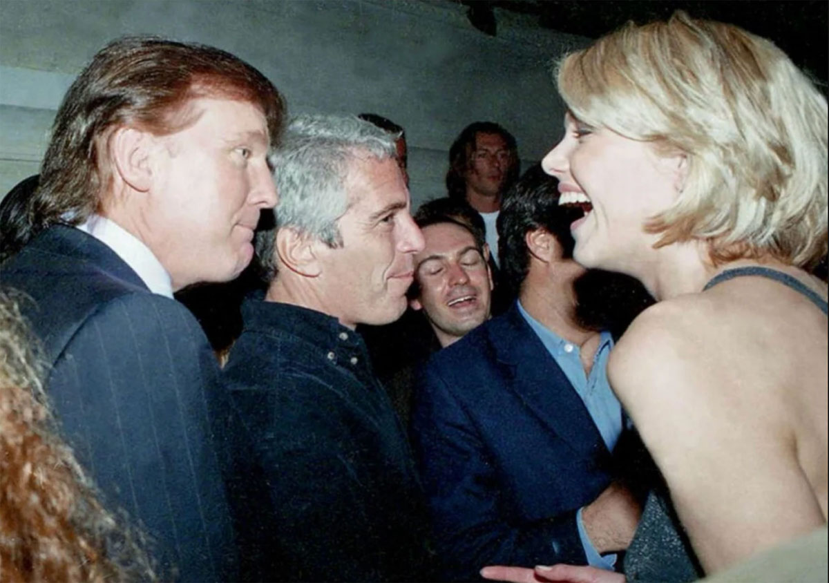 Donald Trump With A Jeffrey Epstein Survivor & His ‘HUGE’ Condom, Bill Clinton, & MORE Exposed In New Photo Dump!