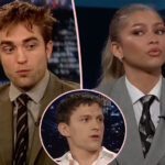 Zendaya & Robert Pattinson Have Fans Freaking Out After HOT New Movie Poster Release: 'Someone Check On Tom'