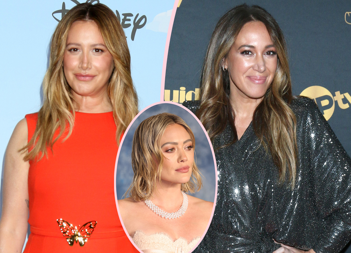Mom Group Drama Continues! Ashley Tisdale Shows Off Playdate With Hilary Duff’s Estranged Sister Haylie!