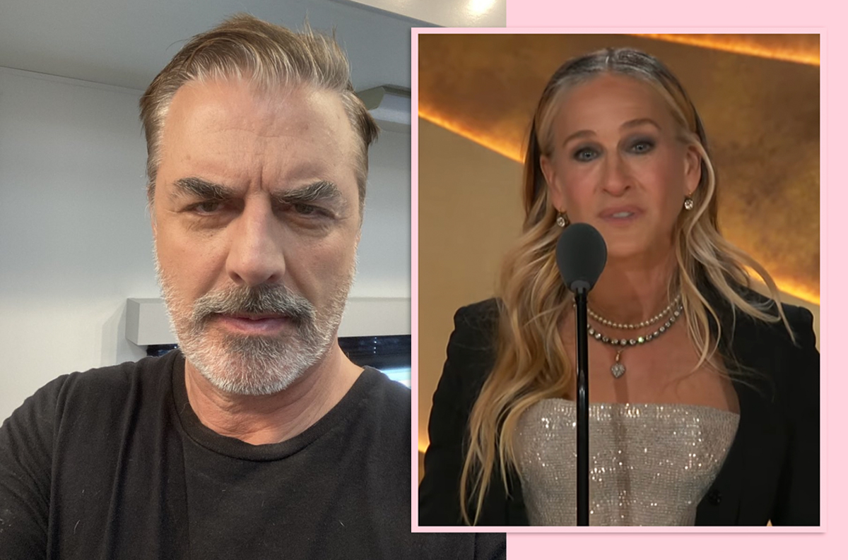 Chris Noth Can't Handle People Talking About His SHADY Sarah Jessica Parker Comment! So Mr. Big Of Him!