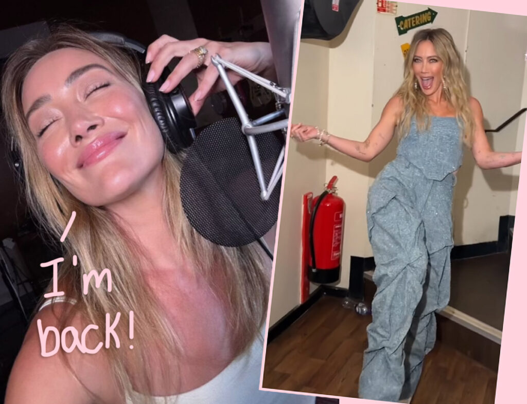 Hilary Duff Performs What Dreams Are Made Of, Does THAT Iconic Choreo, & More In First Performance Since 2015!