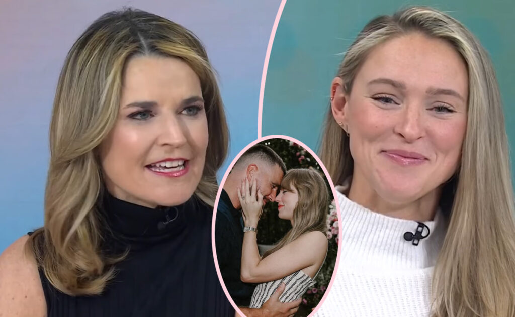 Kylie Kelce Awkwardly GRILLED By Savannah Guthrie About Taylor Swift & Travis Kelce's Wedding!