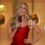 The SHOCKING Way CBS Execs Reacted To Nikki Glaser's ‘See BS’ Joke In Golden Globes Monologue!