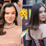 Hailee Steinfeld Debuts Her Baby Bump In Prada At Golden Globes -- See ALL The Angles!