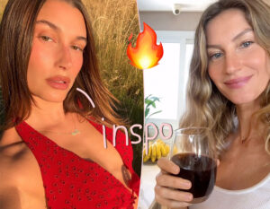 Hailey Bieber Channels Gisele In Sexy New Victoria's Secret Lingerie