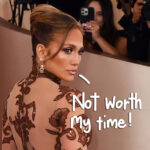 Jennifer Lopez BLASTED For What Fans Call Insanely 'Rude' Glambot Moment -- But Director Defends Her!