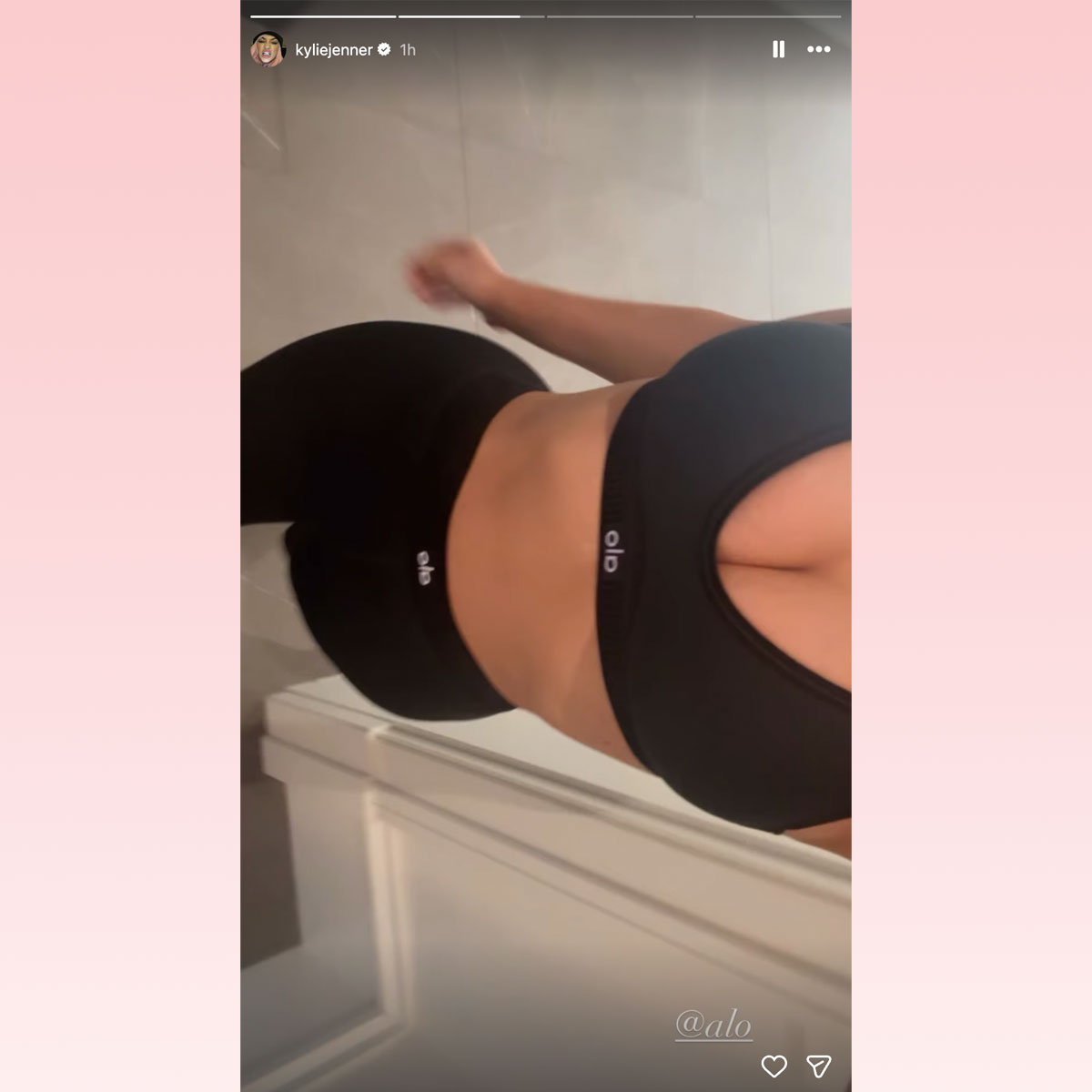 Kylie Jenner in ALO after 2026 Critics Choice Awards