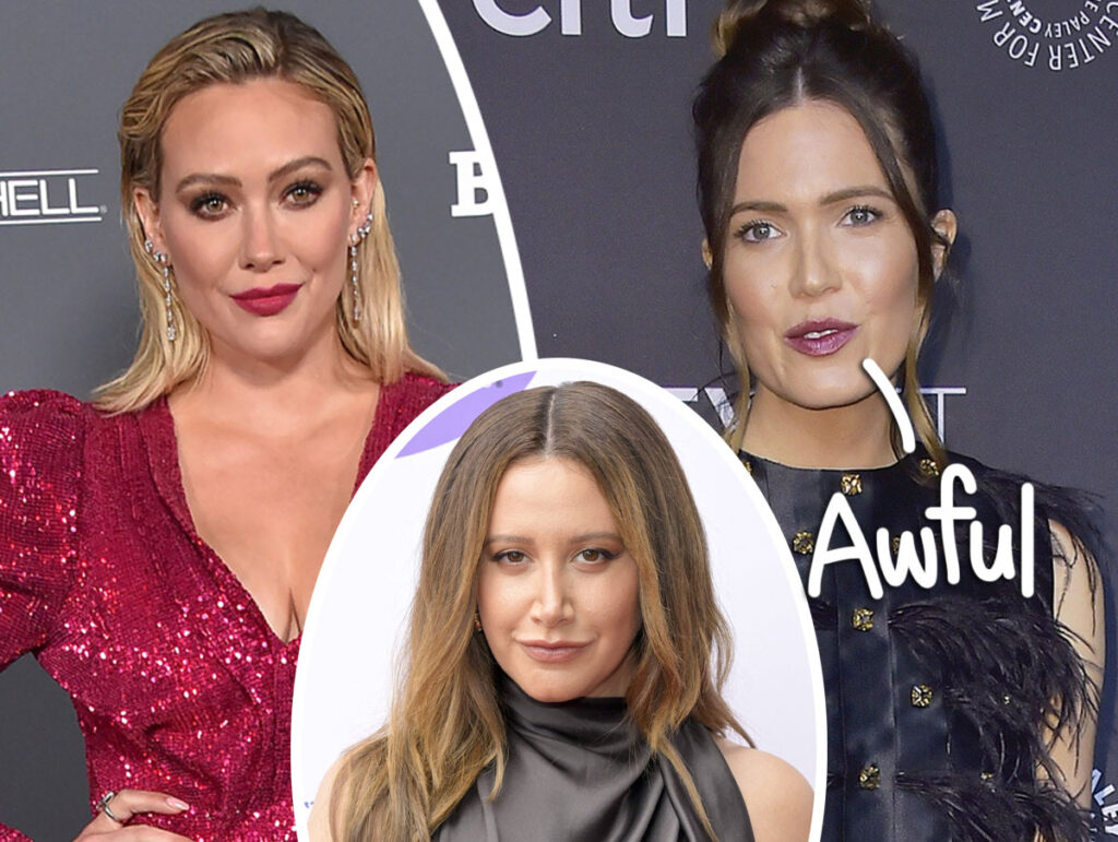 Hilary Duff & Mandy Moore ‘Blindsided’ By Ashley Tisdale Going Public With Mom Group Drama!