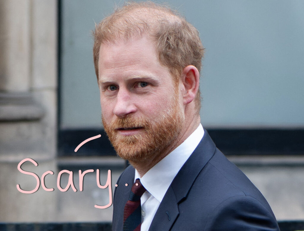 Prince Harry's Stalker Sat Behind Him Twice During UK Trial -- And Security 'Could Do Nothing'!
