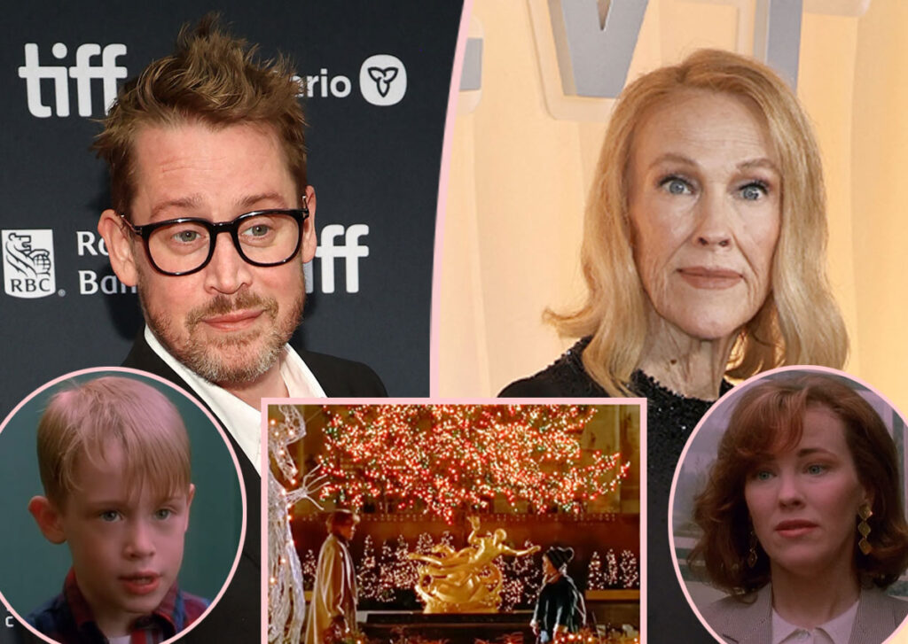 Remembering That Time Catherine O'Hara Showing Up For Home Alone Son Macaulay Culkin At His Hollywood Walk Of Fame Star Ceremony