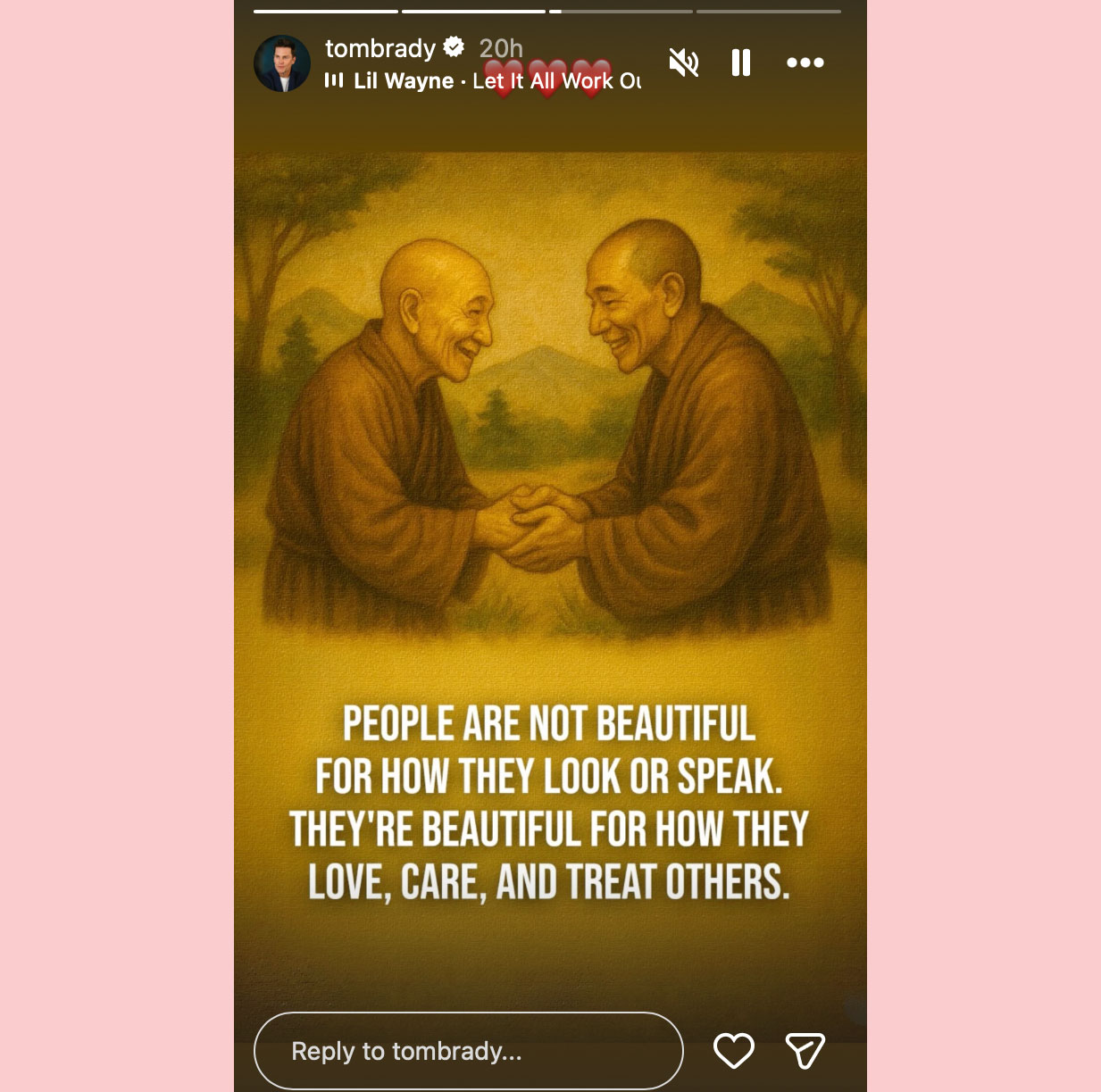 tom Brady Alix Earle instagram stories 