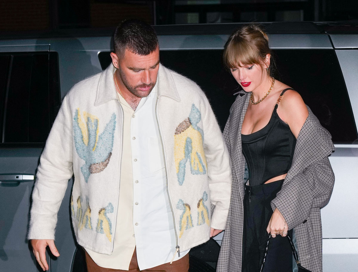 travis and Taylor attend SNL afterparty 