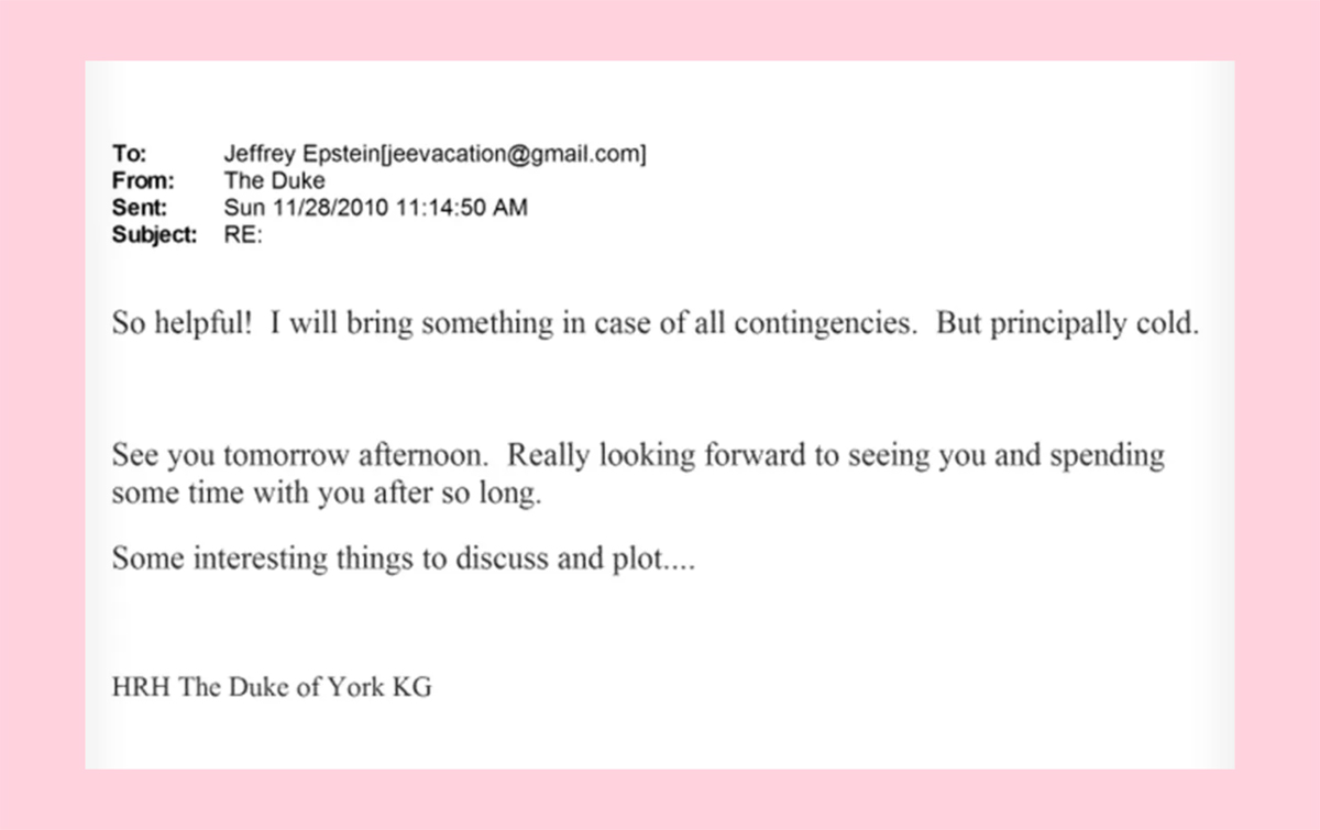 Andrew In The Epstein Files: Read The Emails, See The Photos, And Read Virginia Giuffre's Story 