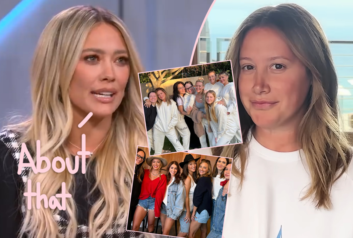 Hilary Duff FINALLY Breaks Silence On Her Mom Group Drama With Ashley Tisdale!