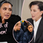 Kim Kardashian Overrules Kris Jenner On Future Of Meghan Markle & Prince Harry Friendship After Photogate!