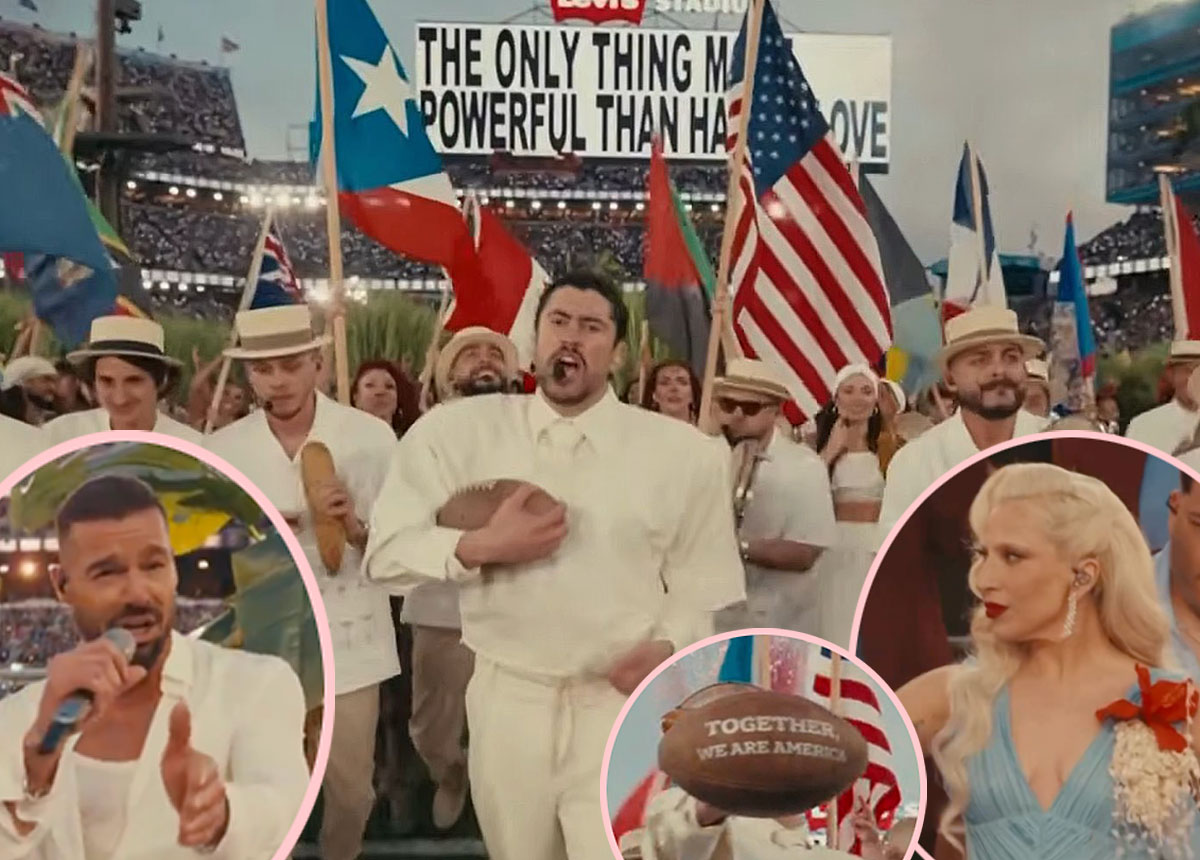 Bad Bunny’s Unforgettable Halftime Show! Lady GaGa, Ricky Martin, A Real Wedding, And A POWERFUL Message From Latin America – WATCH!