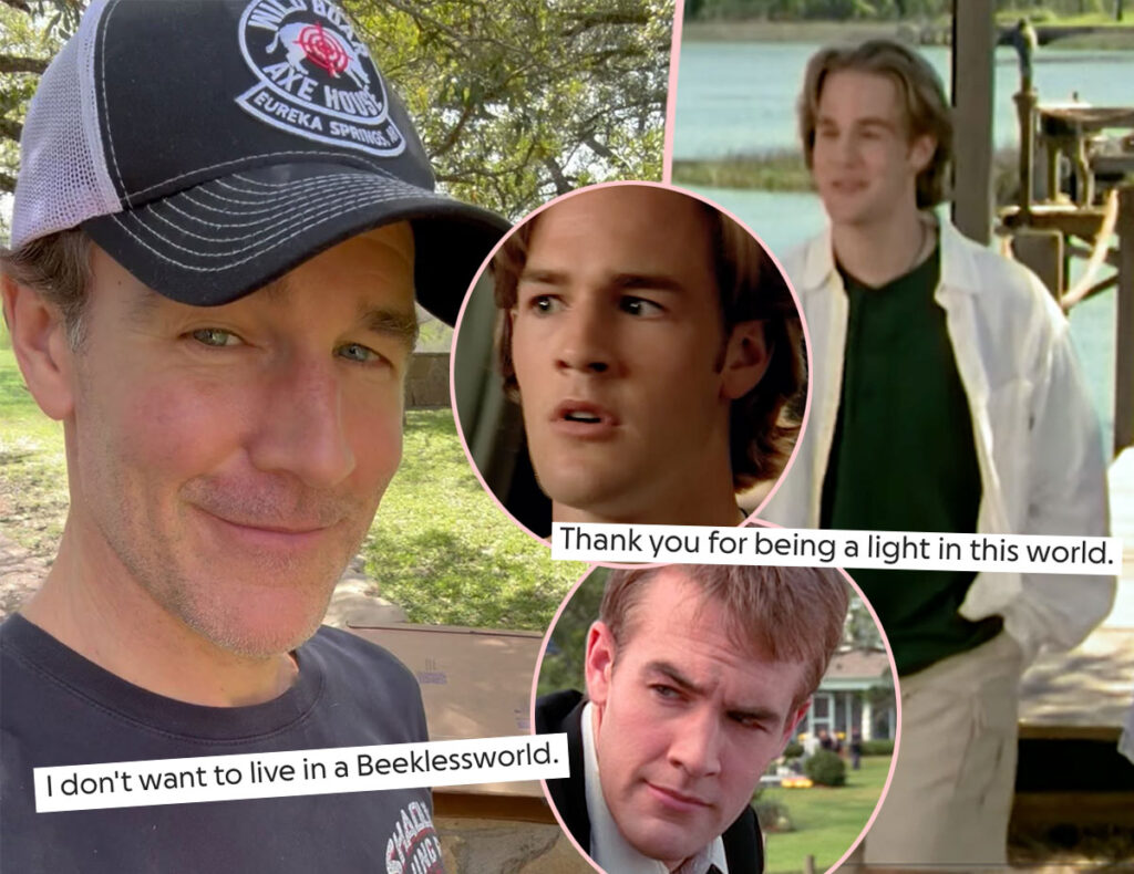 Dawson's Creek Fans Are Leaving The MOST Heartfelt Messages On James Van Der Beek's Family GoFundMe