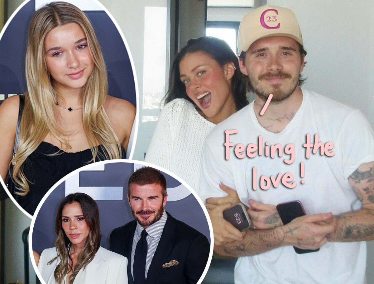 Harper Beckham Gives Brother Brooklyn A Rare Shout Out For Valentine’s Day Amid Family Feud