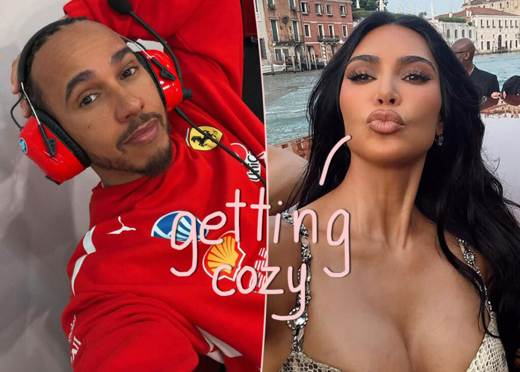 Kim Kardashian Shares Romantic Look At Paris Trip With Lewis Hamilton -- As Sources Say They're 'Inseparable'! 
