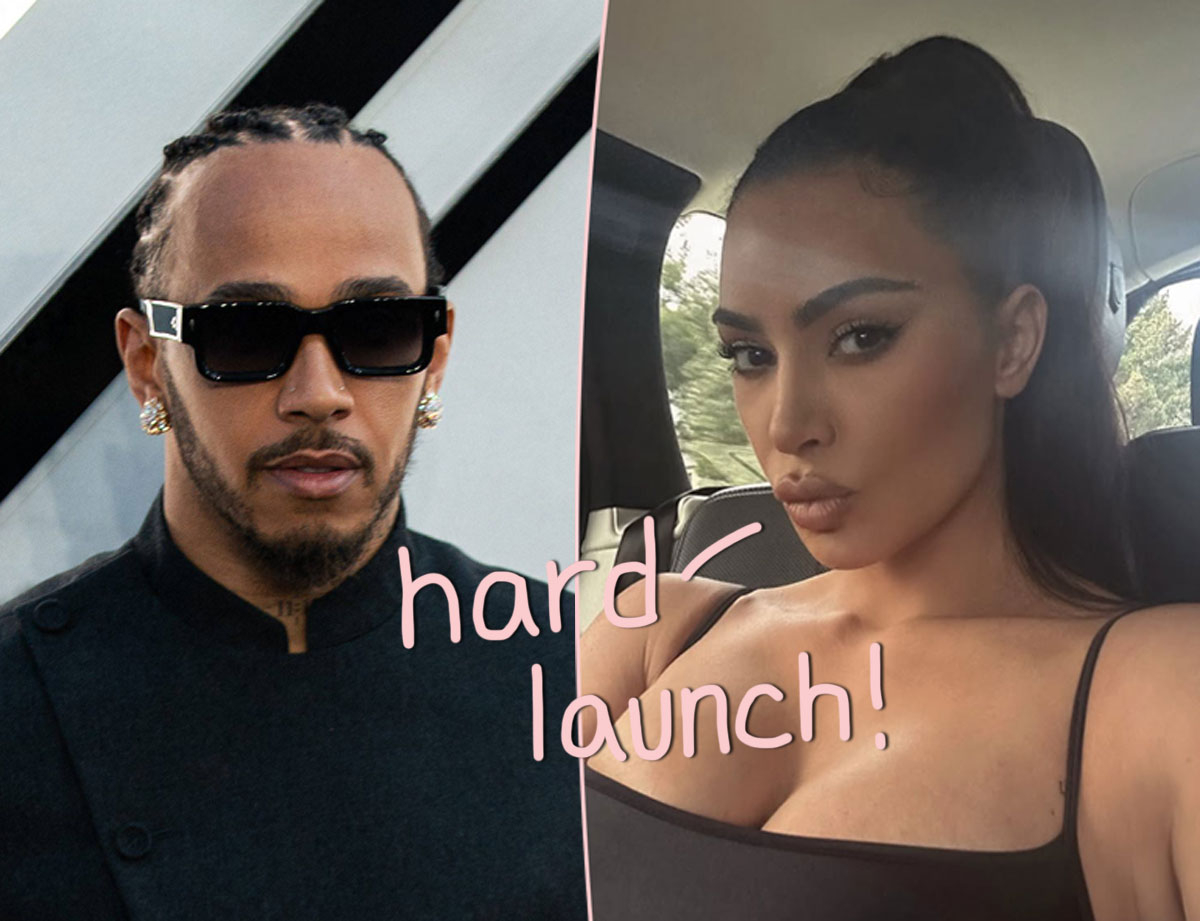 Kim Kardashian & Lewis Hamilton Are All In! See How They Hard Launched Their Relationship At The Super Bowl!