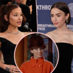 Ariana Grande Fans React After Lily Collins Snags Audrey Hepburn Role: 'I'm Crying'